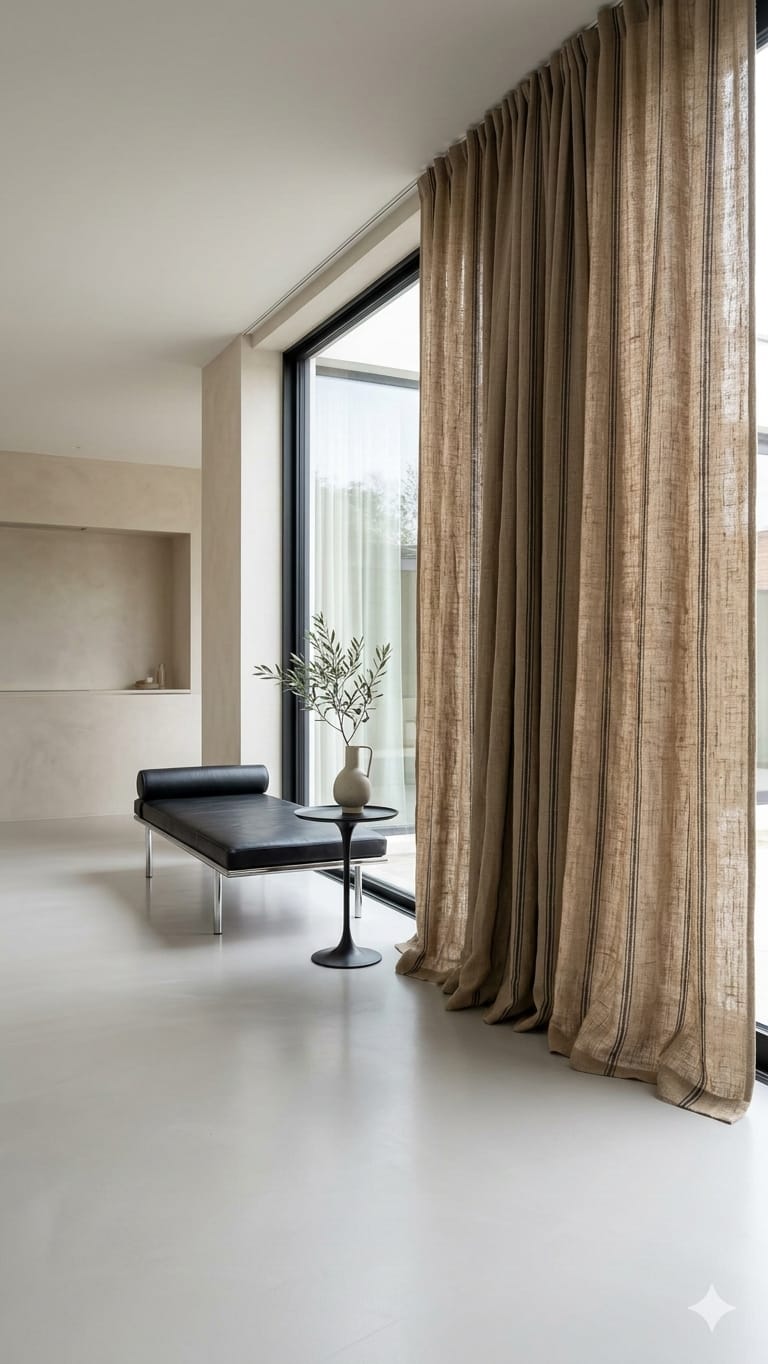 100% Linen Curtain