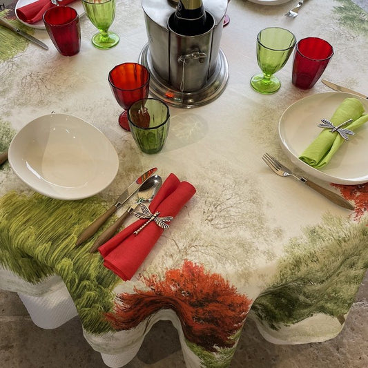 100% LINEN TABLECLOTH